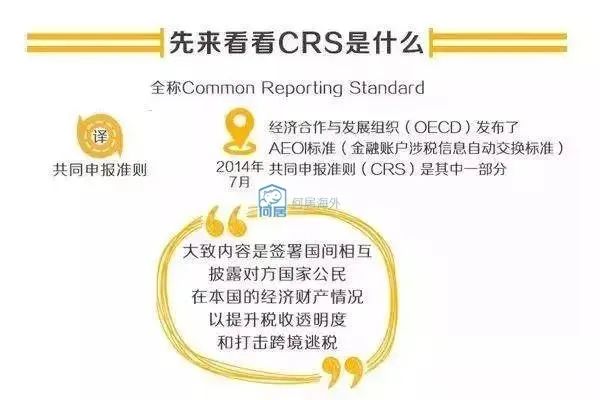 CRS全球税务信息交换系统